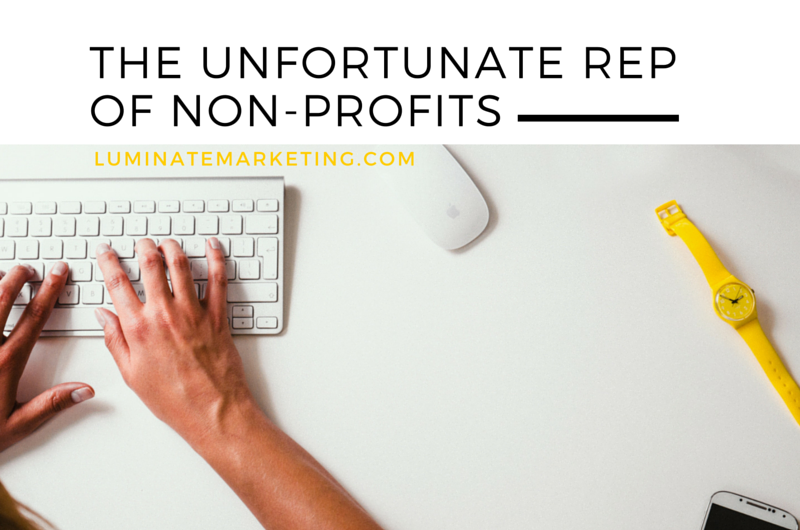 The Unfortunate Rep of Nonprofits