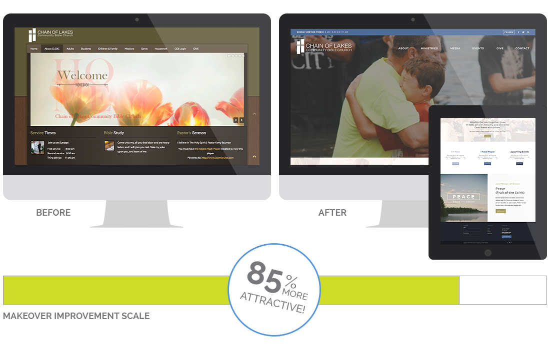 CLCBC Website Makeover