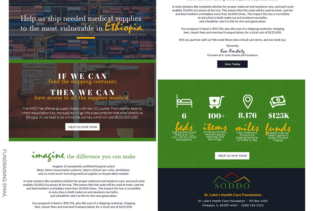 Soddo Fundraising Email