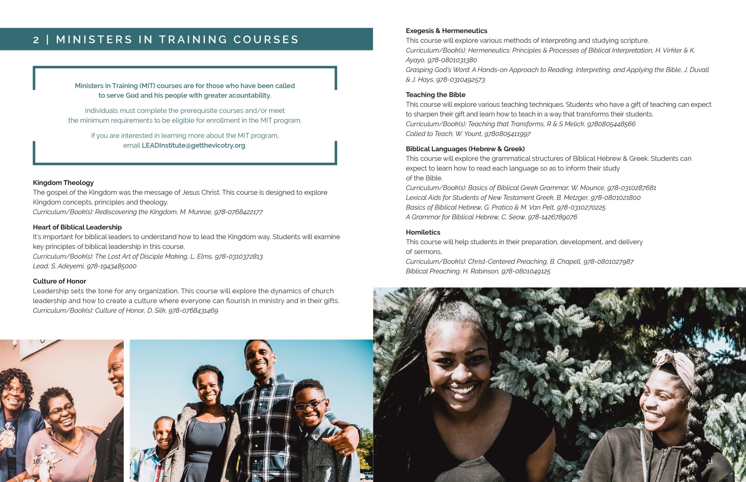 Lead Institute Catalog